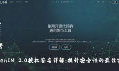 思考TokenIM 2.0授权签名详解:提升安全性的最佳实