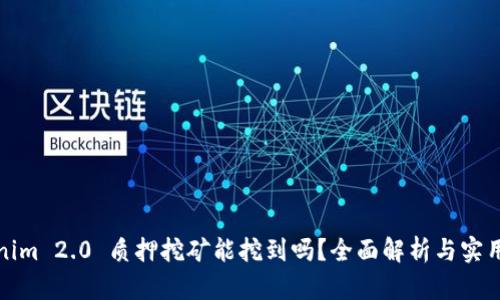 Tokenim 2.0 质押挖矿能挖到吗？全面解析与实用指南