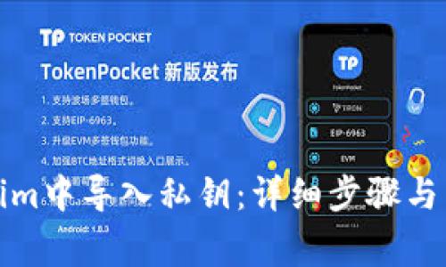 如何在Tokenim中导入私钥:详细步骤与常见问题解答