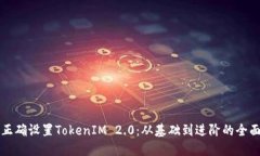 如何正确设置TokenIM 2.0：从基础到进阶的全面指南