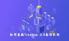如何查找Tokenim 2.0备份私钥